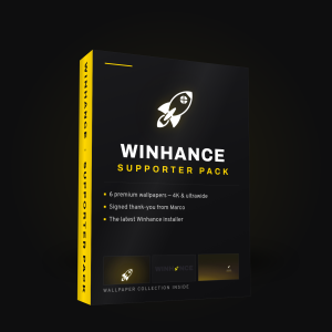 Winhance Supporter Pack product box